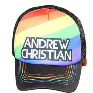 Andrew Christian Pride Trucker Cap
